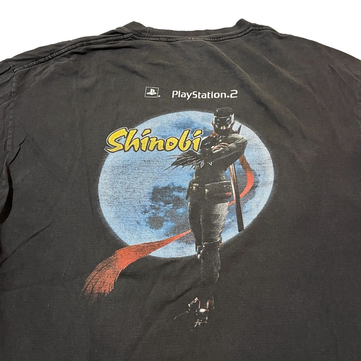 Image of 2002 Playstation 2 Shinobi Tee in Black, Men's (Size XL)