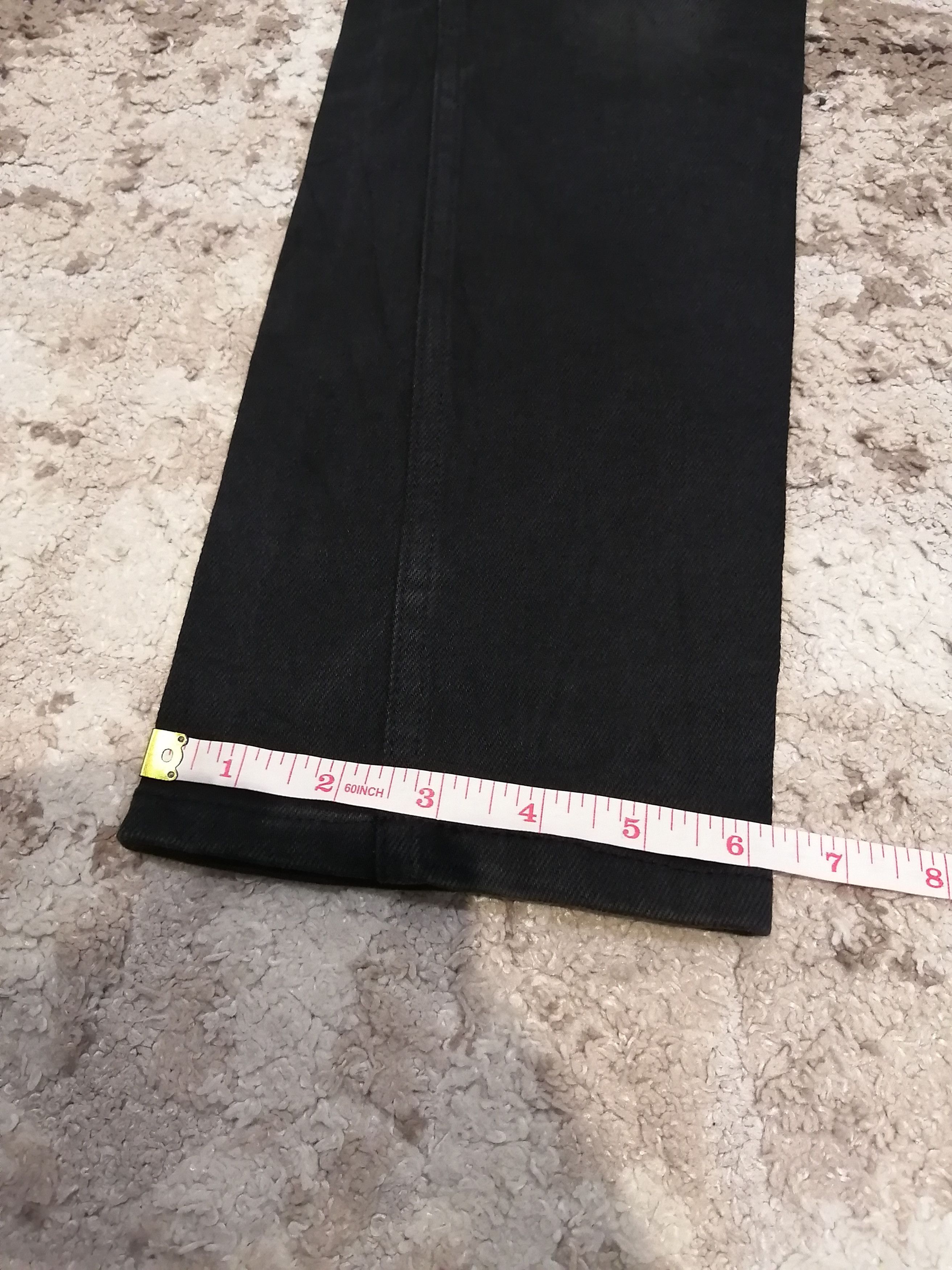 Number (N)ine Number Nine Japan Black Skinny Jeans Size US 31 - 15 Thumbnail