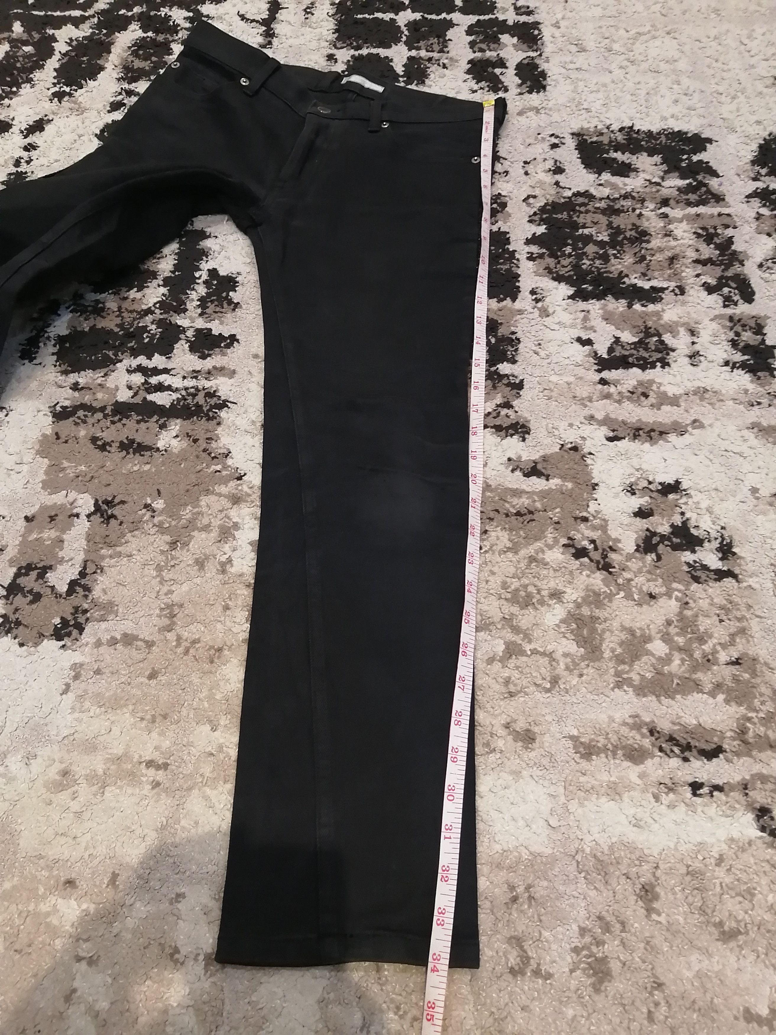 Number (N)ine Number Nine Japan Black Skinny Jeans Size US 31 - 16 Thumbnail