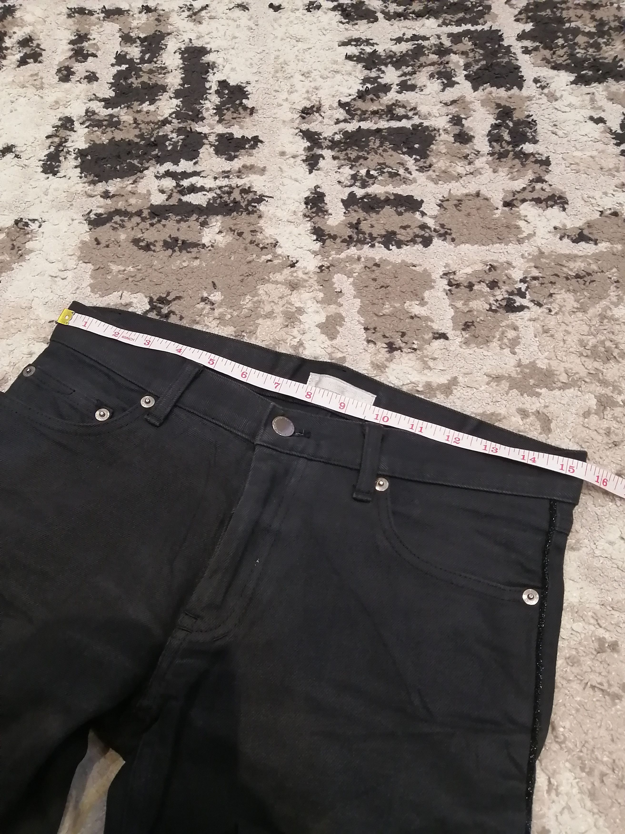 Number (N)ine Number Nine Japan Black Skinny Jeans Size US 31 - 19 Thumbnail