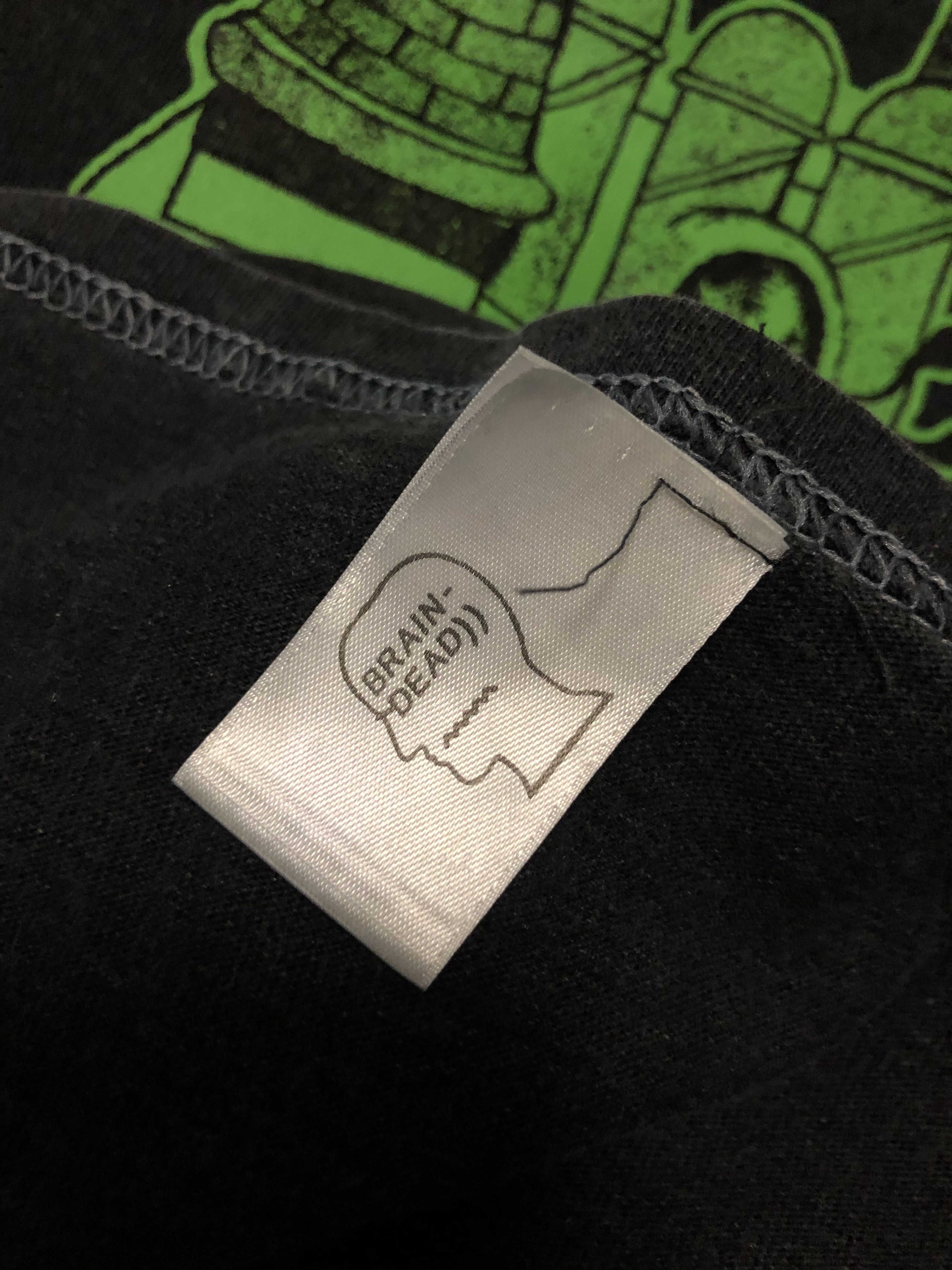 Brain Dead Brain Dead Media Works T shirt Washed Black Size US M / EU 48-50 / 2 - 6 Thumbnail