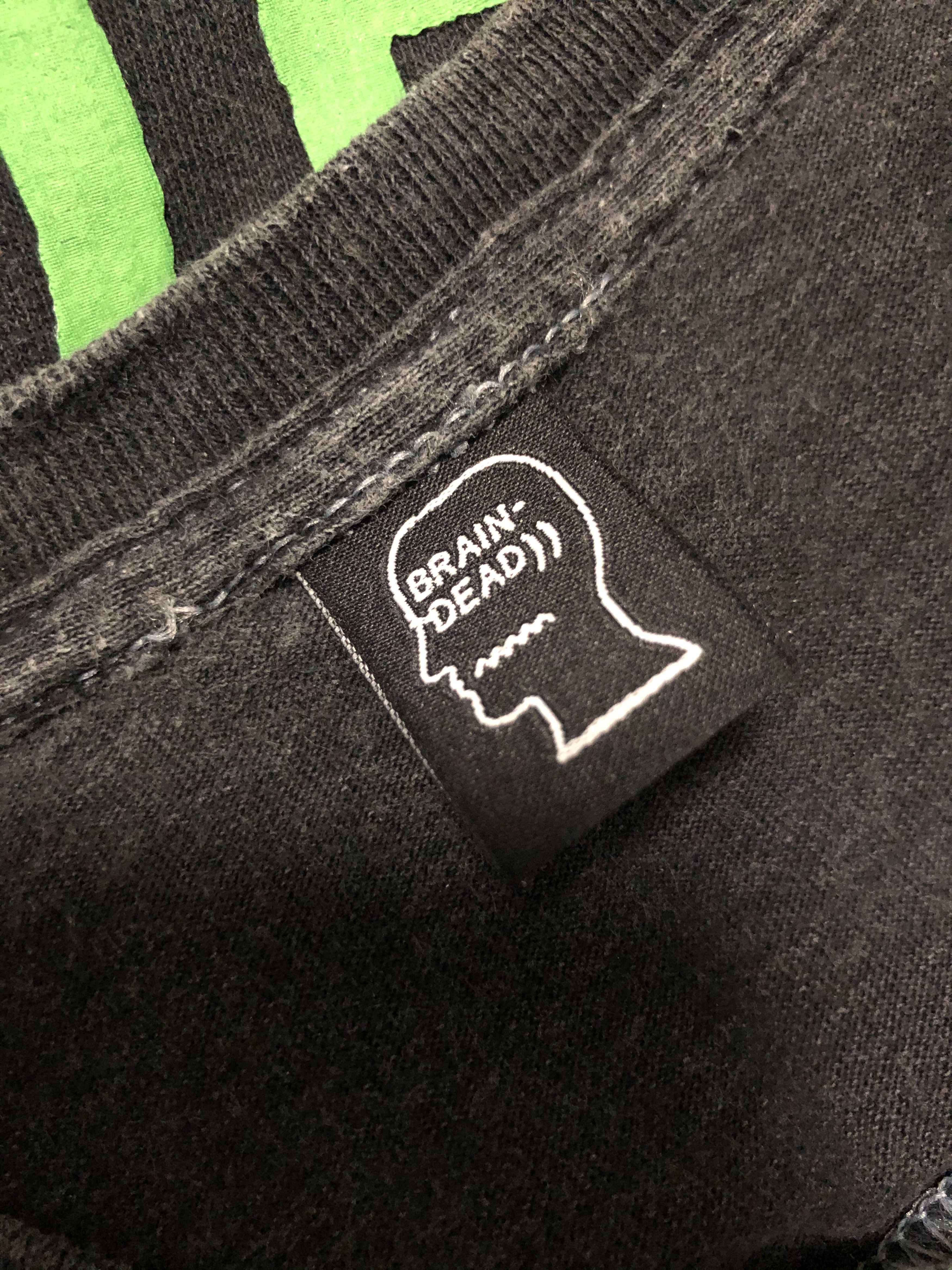 Brain Dead Brain Dead Media Works T shirt Washed Black Size US M / EU 48-50 / 2 - 5 Thumbnail