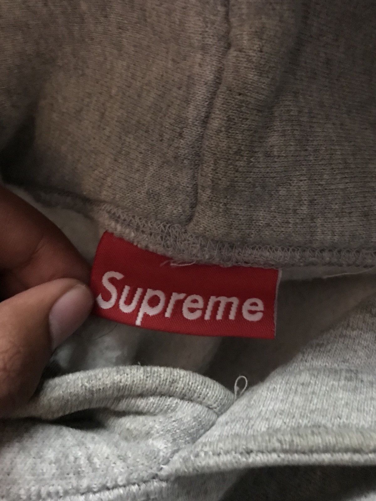 Supreme 1996 Supreme Arch Logo Hoodie Heather Grey Size US L / EU 52-54 / 3 - 2 Thumbnail