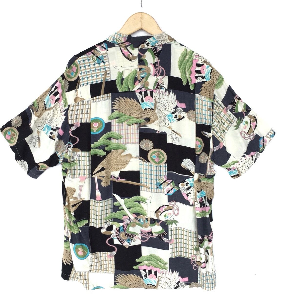 Other Kamehameha Hawaiian Shirt Eagle Aloha Rayon Shirt Rare Size US XL / EU 56 / 4 - 2 Thumbnail