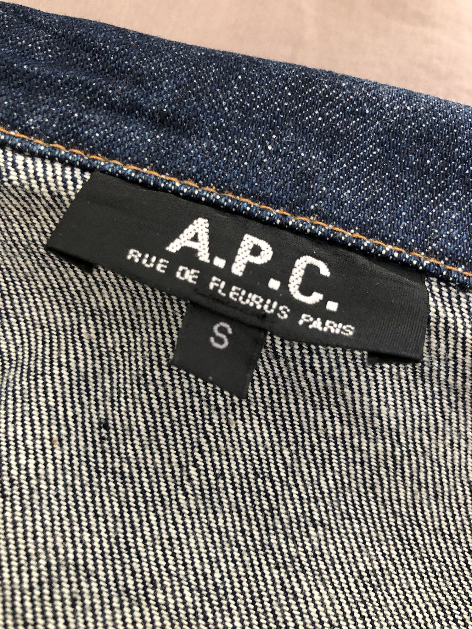 A.P.C. Vintage Iconic A.P.C. été 2002 Denim Jacket Size US S / EU 44-46 / 1 - 5 Thumbnail