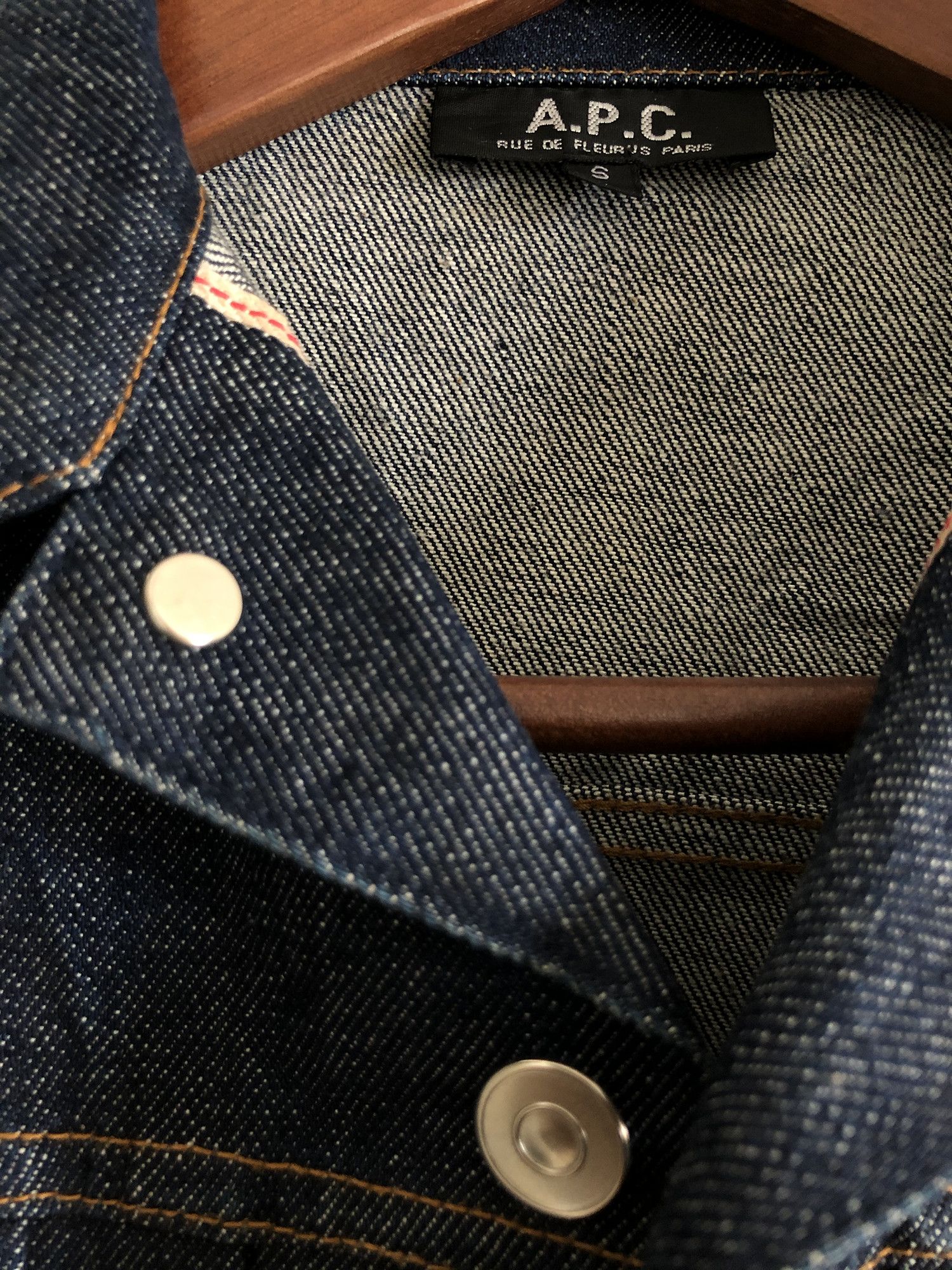 A.P.C. Vintage Iconic A.P.C. été 2002 Denim Jacket Size US S / EU 44-46 / 1 - 9 Thumbnail