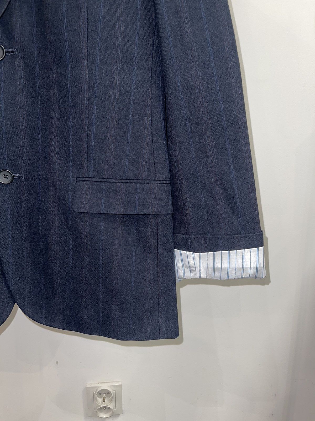 Marc Jacobs Marc Jacobs Striped Blazer Size 40S - 3 Thumbnail