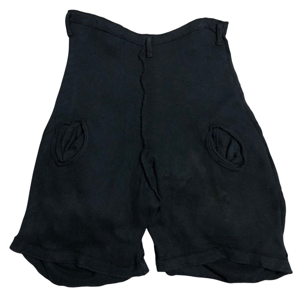 Christopher Nemeth Vintage 80s Christopher Nemeth Knitted Penis Hole Shorts Size US 30 / EU 46 - 13 Thumbnail