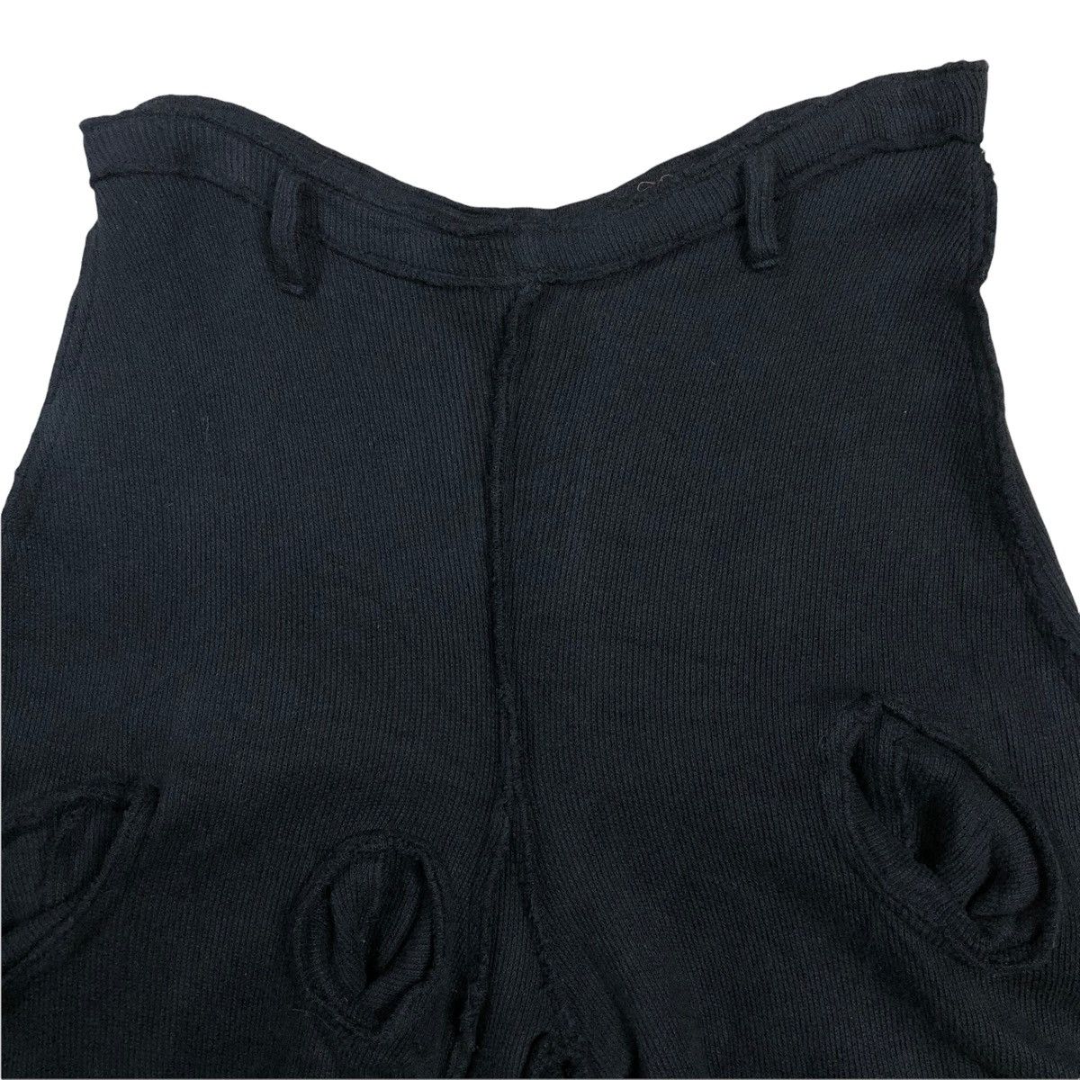 Christopher Nemeth Vintage 80s Christopher Nemeth Knitted Penis Hole Shorts Size US 30 / EU 46 - 3 Thumbnail
