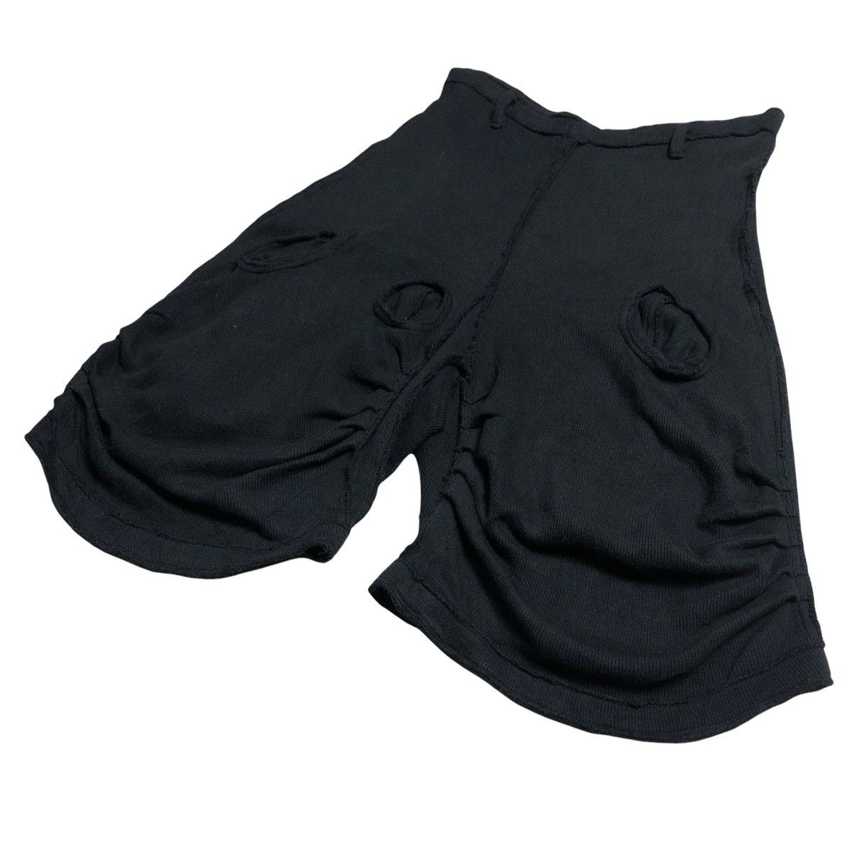 Christopher Nemeth Vintage 80s Christopher Nemeth Knitted Penis Hole Shorts Size US 30 / EU 46 - 6 Thumbnail