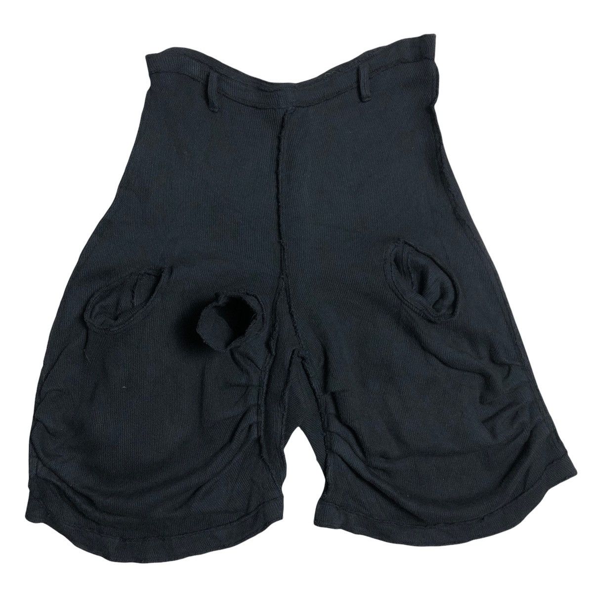 Christopher Nemeth Vintage 80s Christopher Nemeth Knitted Penis Hole Shorts Size US 30 / EU 46 - 7 Thumbnail