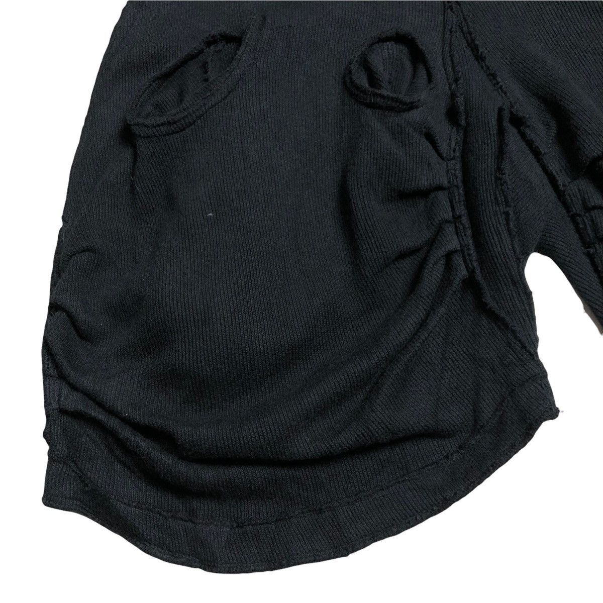 Christopher Nemeth Vintage 80s Christopher Nemeth Knitted Penis Hole Shorts Size US 30 / EU 46 - 4 Thumbnail