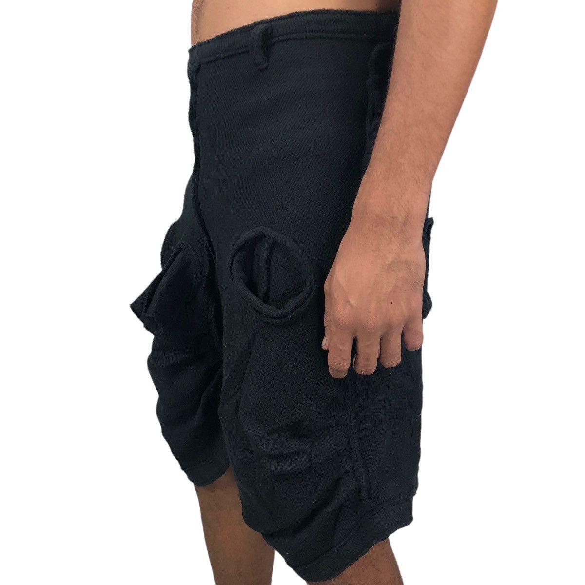 Christopher Nemeth Vintage 80s Christopher Nemeth Knitted Penis Hole Shorts Size US 30 / EU 46 - 20 Thumbnail