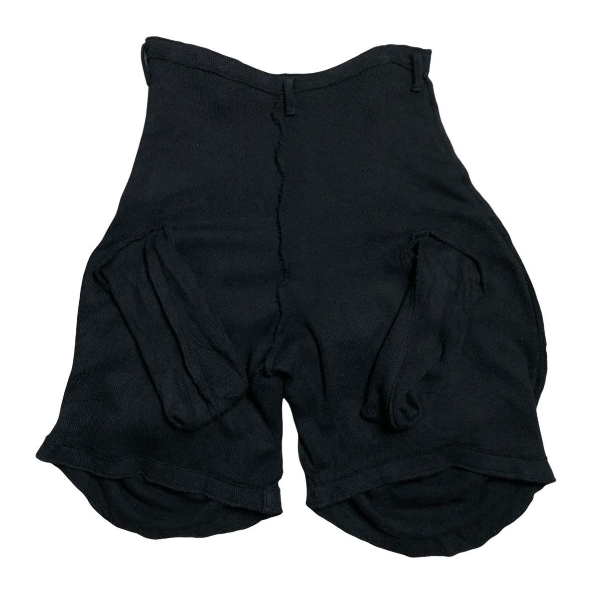 Christopher Nemeth Vintage 80s Christopher Nemeth Knitted Penis Hole Shorts Size US 30 / EU 46 - 17 Thumbnail