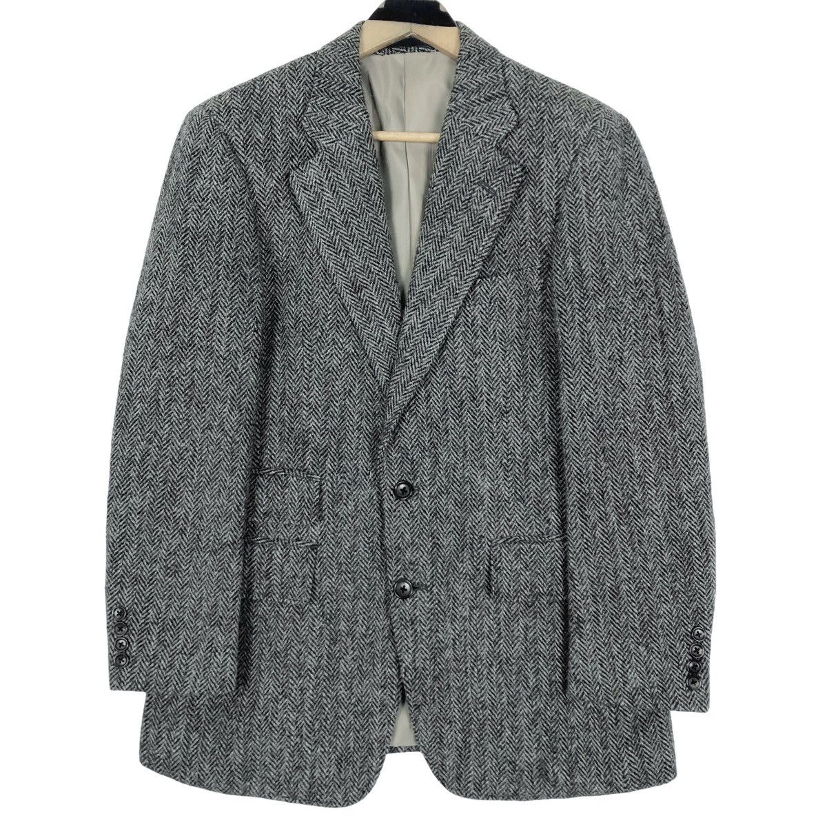 Harris Tweed Vintage Harris Tweed X Field Brothers New York Tweed Coat Size 36S - 1 Thumbnail