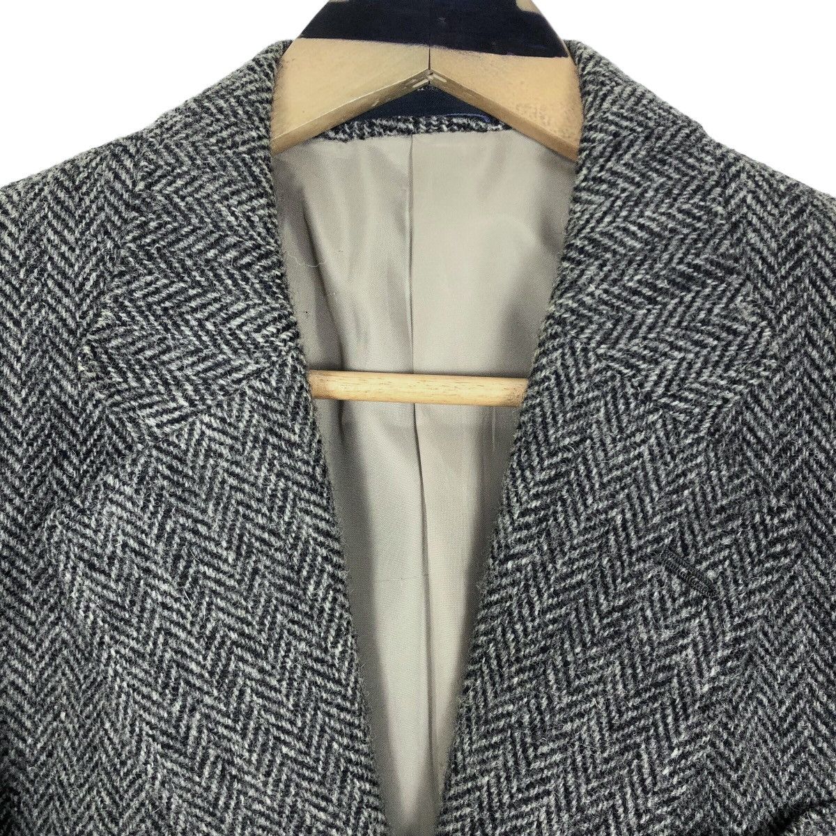 Harris Tweed Vintage Harris Tweed X Field Brothers New York Tweed Coat Size 36S - 6 Thumbnail