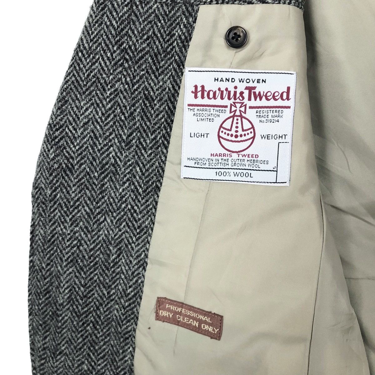 Harris Tweed Vintage Harris Tweed X Field Brothers New York Tweed Coat Size 36S - 8 Thumbnail