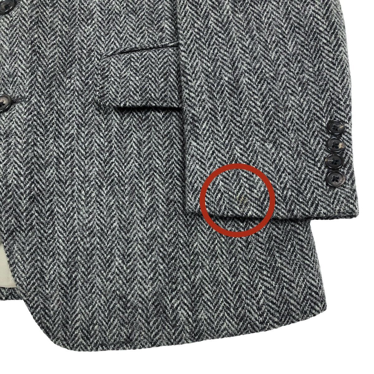 Harris Tweed Vintage Harris Tweed X Field Brothers New York Tweed Coat Size 36S - 4 Thumbnail