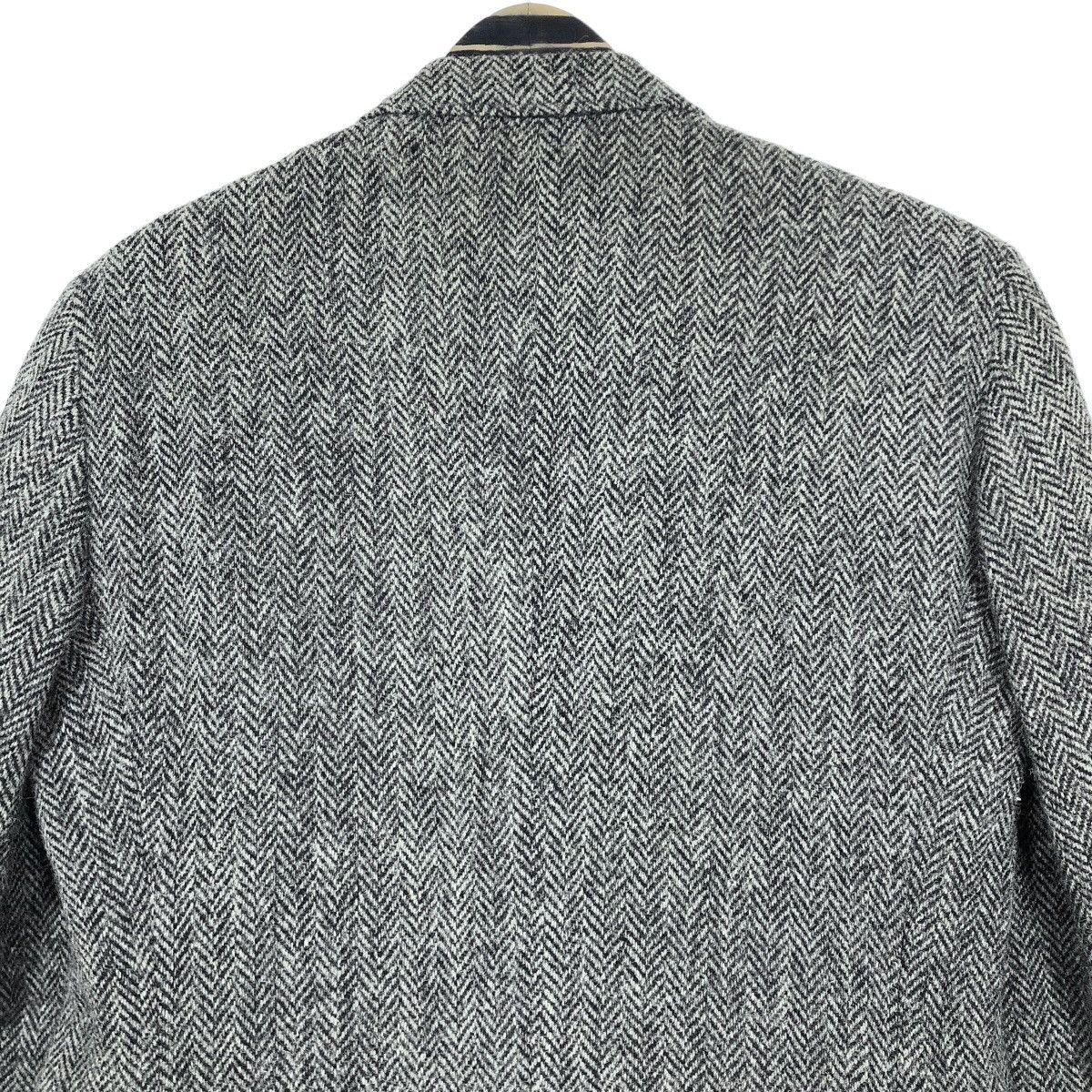 Harris Tweed Vintage Harris Tweed X Field Brothers New York Tweed Coat Size 36S - 13 Thumbnail