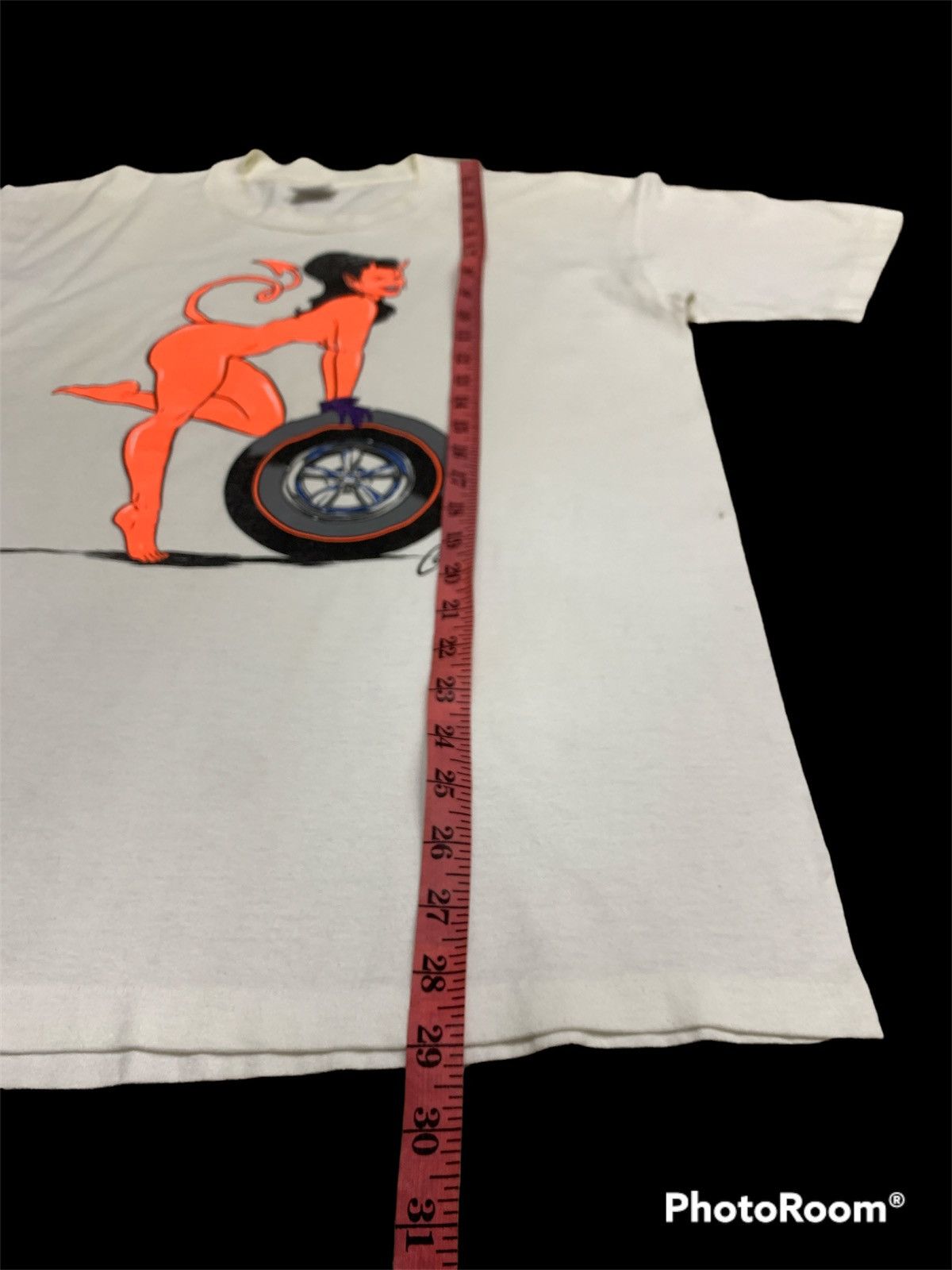 Band Tees VINTAGE 1996 COOP DEVIL GIRL HOT ROD BUG PRINT SHIRT Size US L / EU 52-54 / 3 - 3 Thumbnail