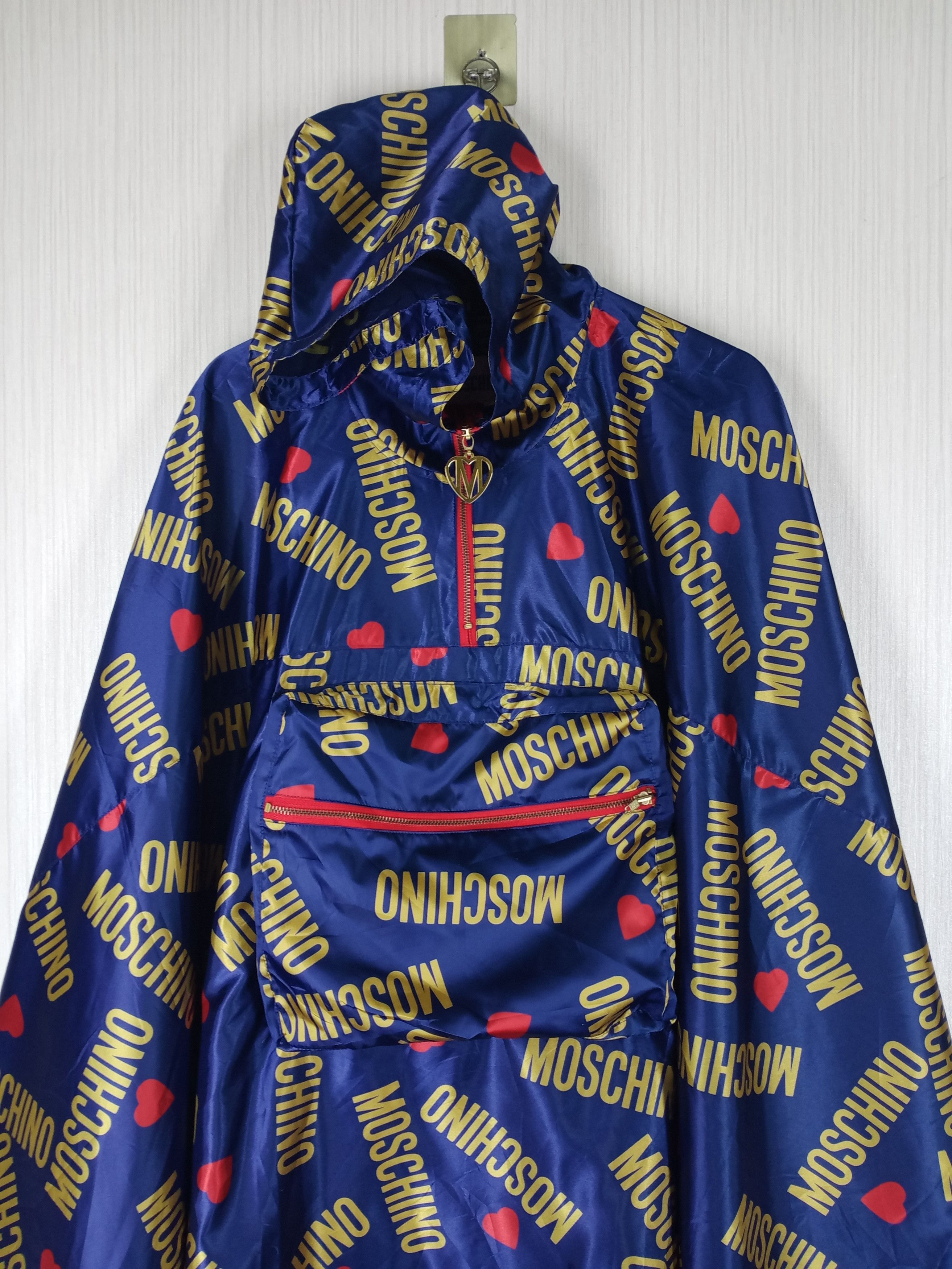 Moschino Love Moschino Monogram Poncho Rain Size US XXL / EU 58 / 5 - 3 Thumbnail