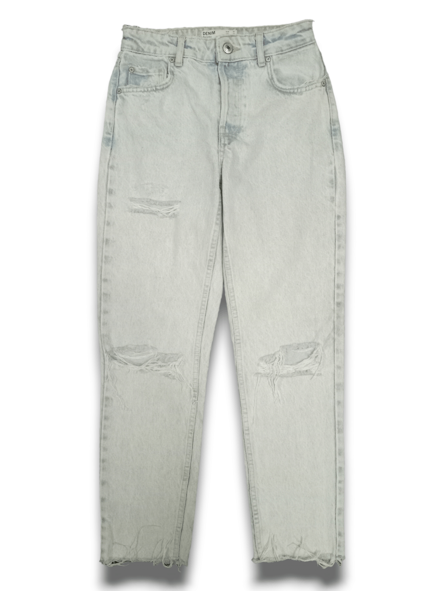 Bershka SALES🔥Vintage Bershka Stonewashed Frayed Distressed Jeans Size 25" / US 0 / IT 36 - 1 Thumbnail