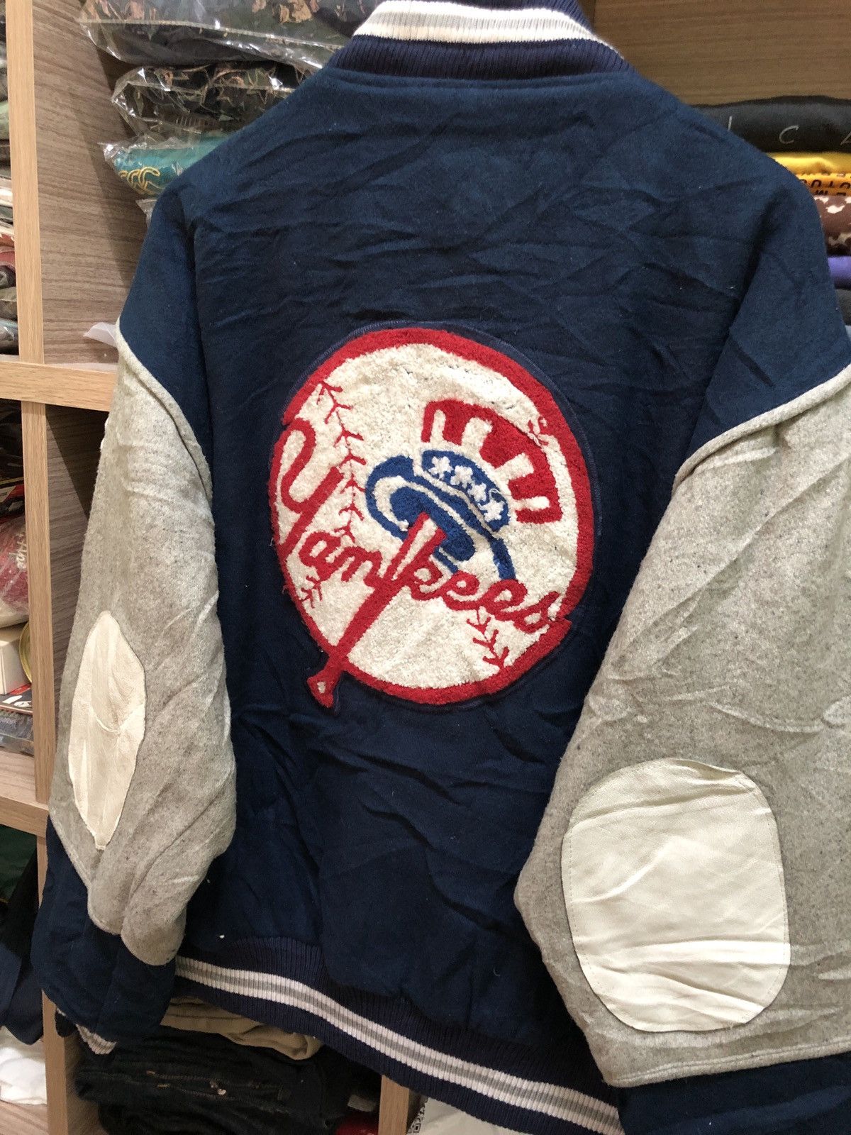 MLB Vintage New York Yankees Wool Varsity Baseball Starter Size US M / EU 48-50 / 2 - 3 Thumbnail