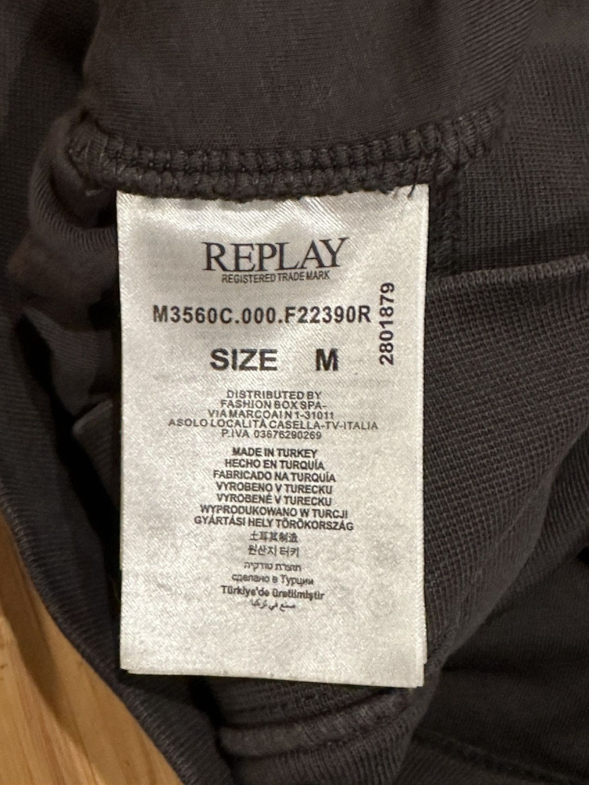 Replay Replay Ripped Patched Crewneck Sweatshirt Size Medium Size US M / EU 48-50 / 2 - 8 Thumbnail