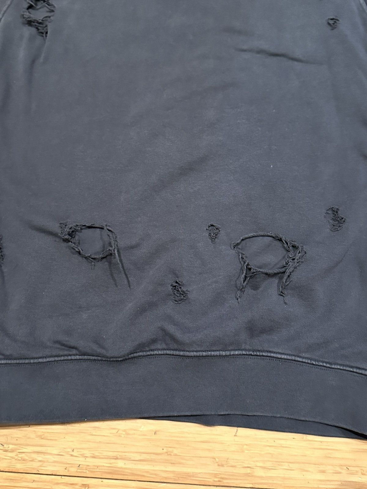 Replay Replay Ripped Patched Crewneck Sweatshirt Size Medium Size US M / EU 48-50 / 2 - 7 Thumbnail