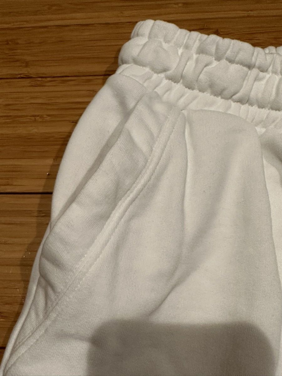 Zara Zara Men’s Jogger Shorts White Size Small Size US 30 / EU 46 - 6 Thumbnail