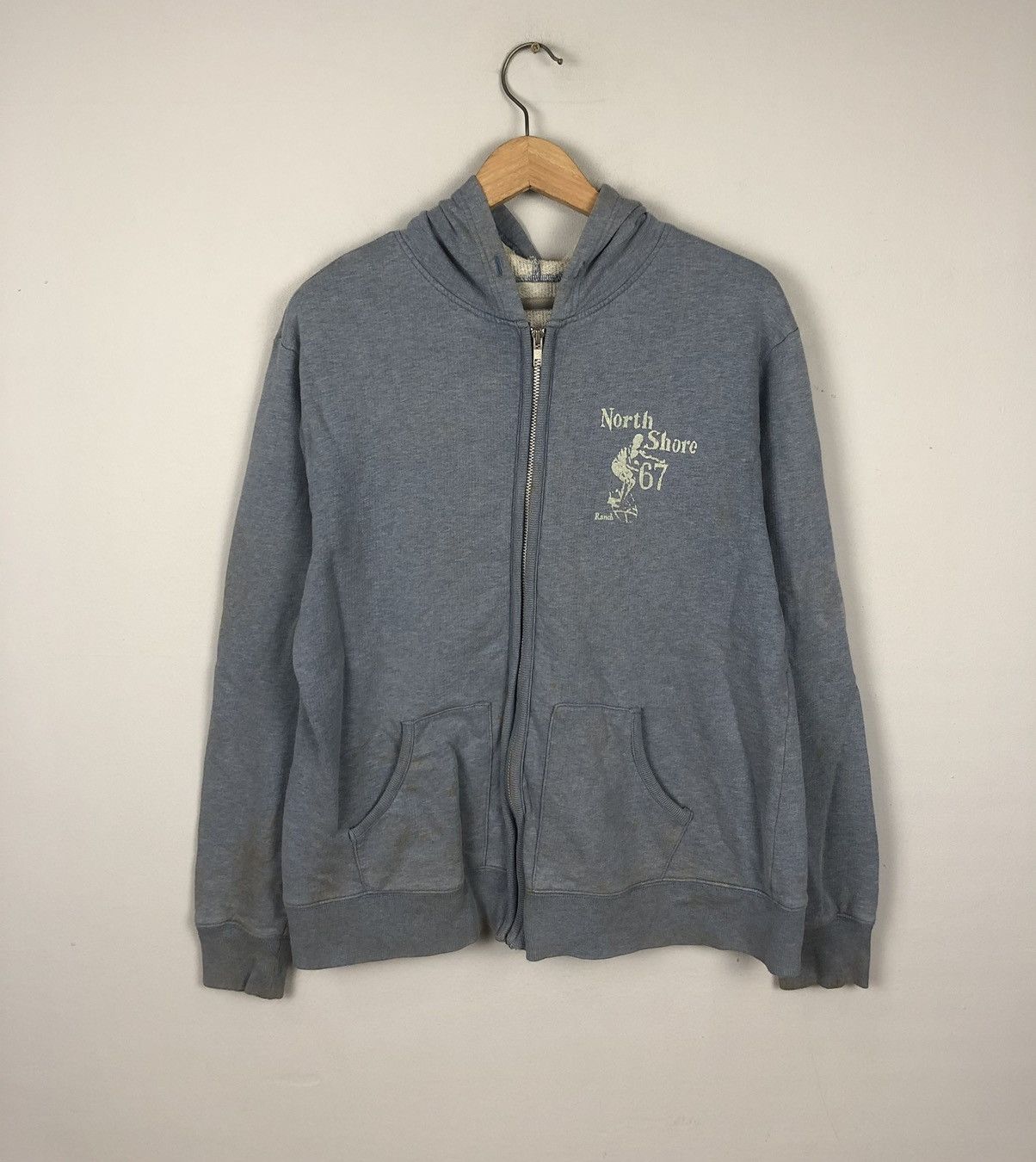 Vintage Vintage 67 North Shore Surf Rare Hoodies Size US L / EU 52-54 / 3 - 7 Thumbnail