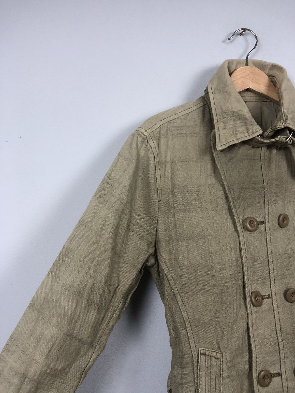 Japanese Brand × Vintage Japanese Brand A.S.M Double Breasted Overcoat Jacket Size XL / US 12-14 / IT 48-50 - 3 Thumbnail