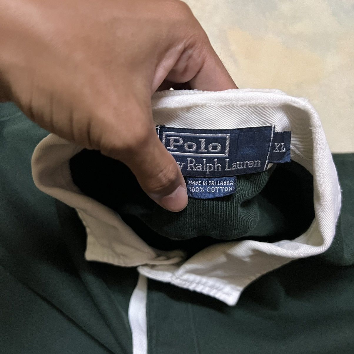 Polo Ralph Lauren Polo Ralph lauren Rugby Shirt Size US XL / EU 56 / 4 - 9 Thumbnail