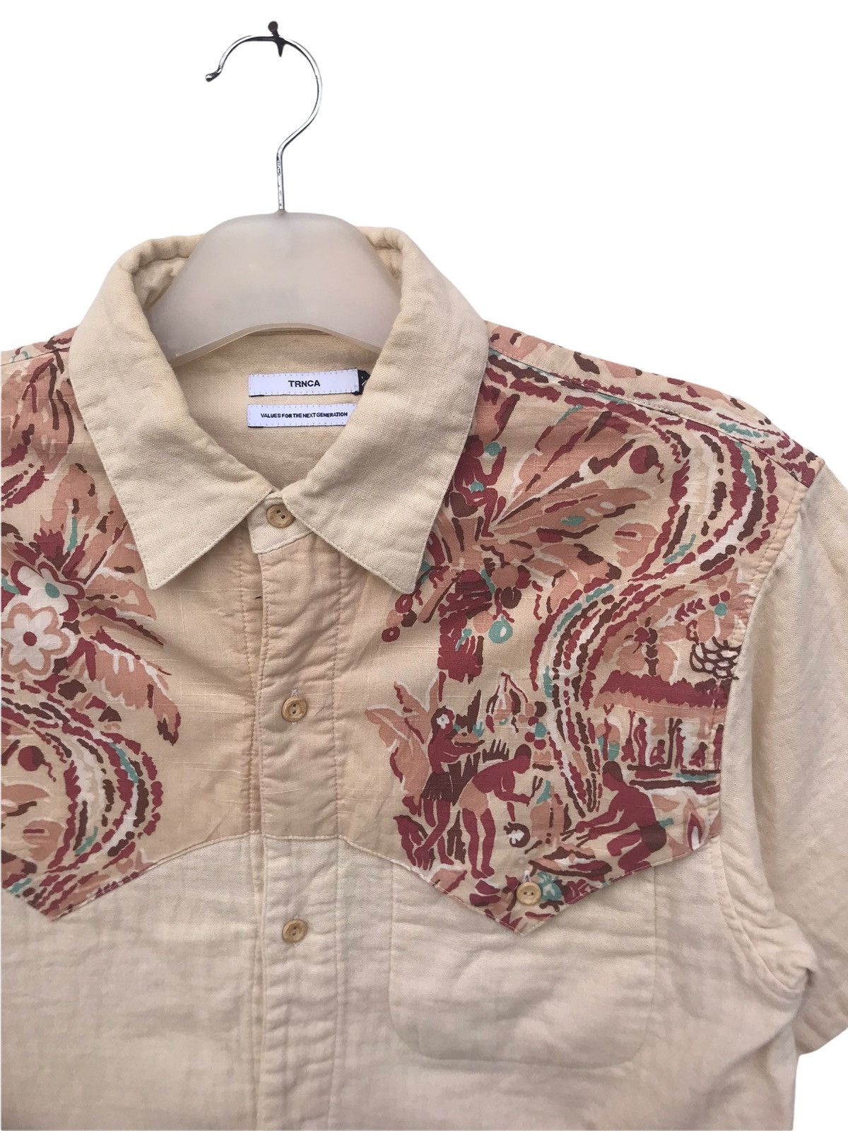 Japanese Brand TRNCA Japan Western Shirt Size US M / EU 48-50 / 2 - 2 Thumbnail