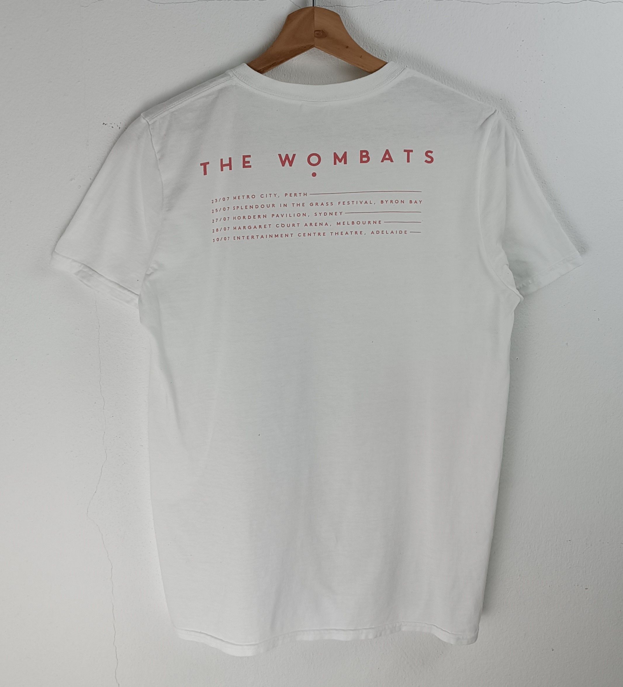 Band Tees VINTAGE THE WOMBATS AUSTRALIAN TOUR TEE Size US S / EU 44-46 / 1 - 4 Thumbnail