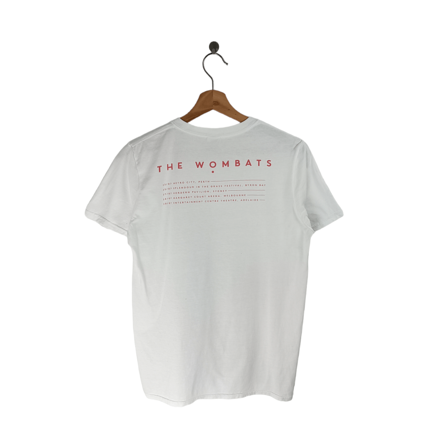 Band Tees VINTAGE THE WOMBATS AUSTRALIAN TOUR TEE Size US S / EU 44-46 / 1 - 2 Thumbnail