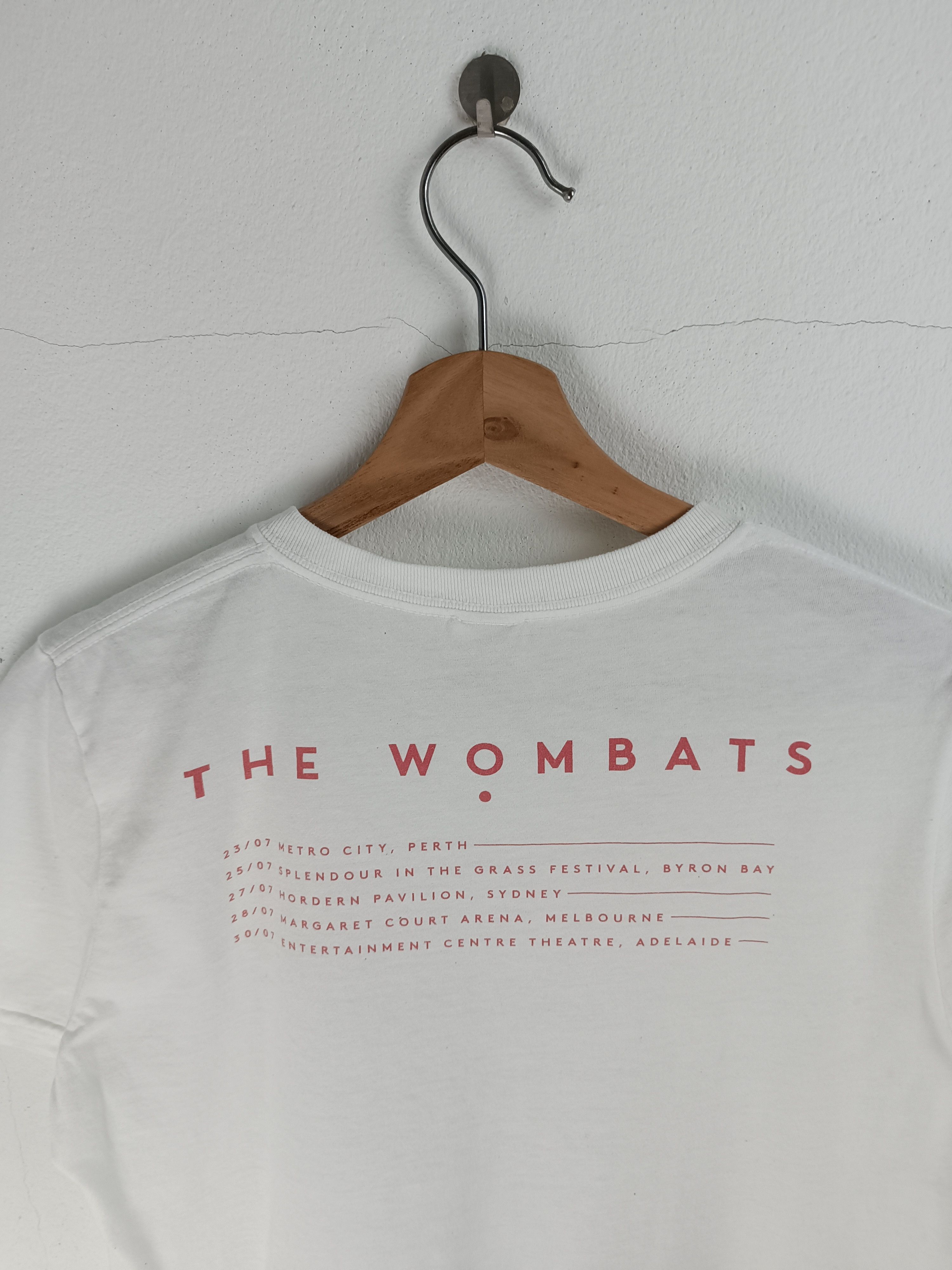 Band Tees VINTAGE THE WOMBATS AUSTRALIAN TOUR TEE Size US S / EU 44-46 / 1 - 10 Thumbnail