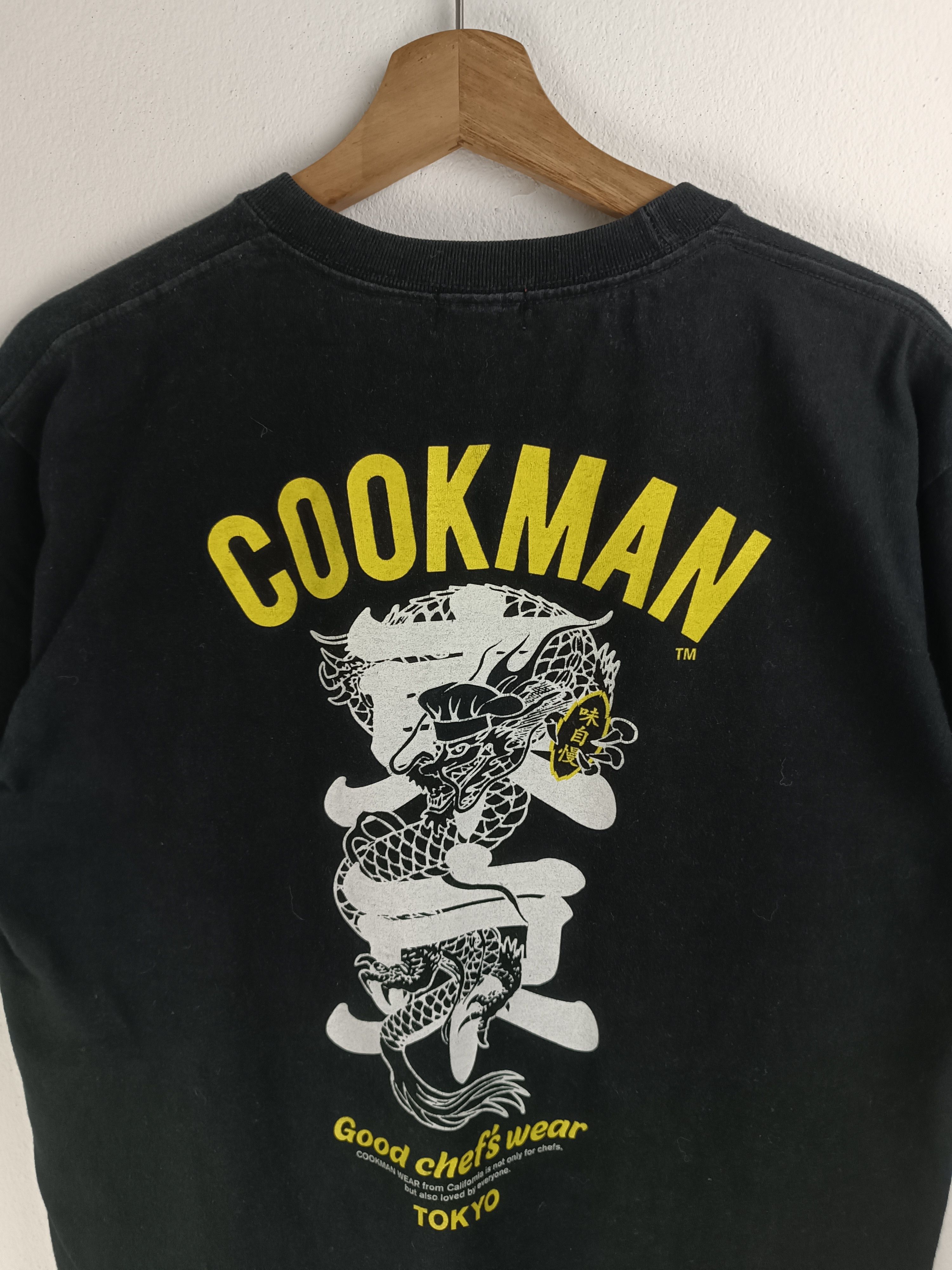 Japanese Brand COOKMAN "GOOD CHEF WEAR" ACID SPLATTER TEE Size US L / EU 52-54 / 3 - 16 Thumbnail