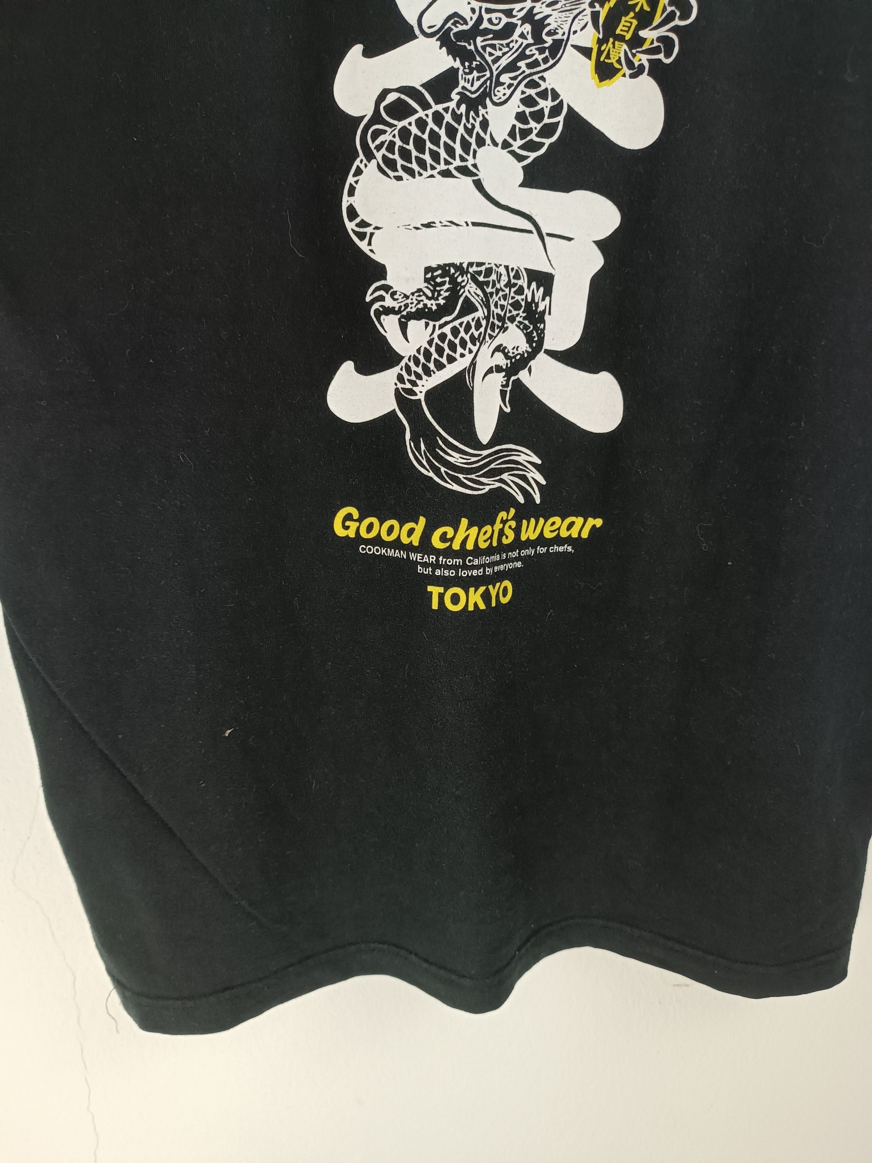 Japanese Brand COOKMAN "GOOD CHEF WEAR" ACID SPLATTER TEE Size US L / EU 52-54 / 3 - 14 Thumbnail