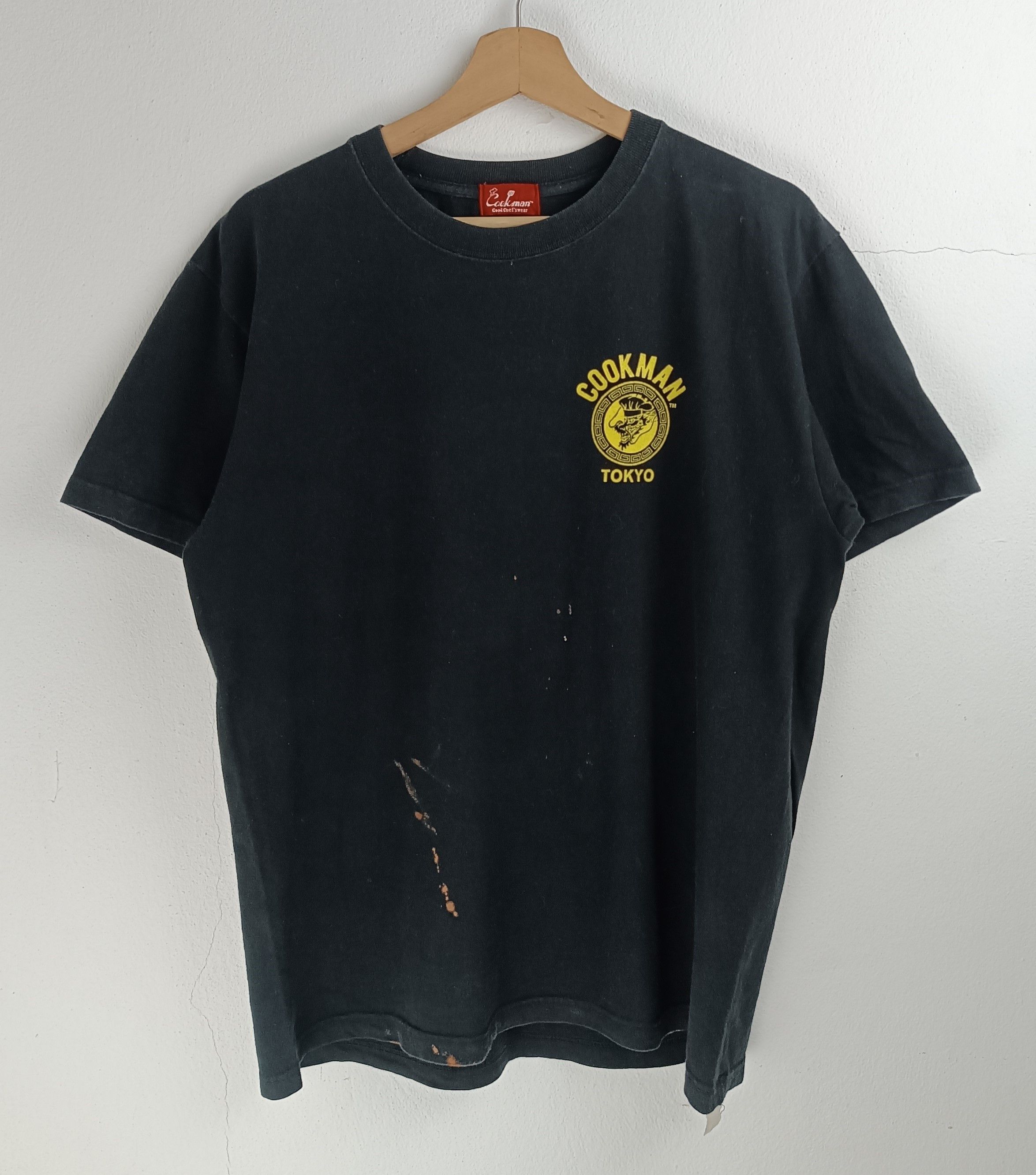Japanese Brand COOKMAN "GOOD CHEF WEAR" ACID SPLATTER TEE Size US L / EU 52-54 / 3 - 3 Thumbnail