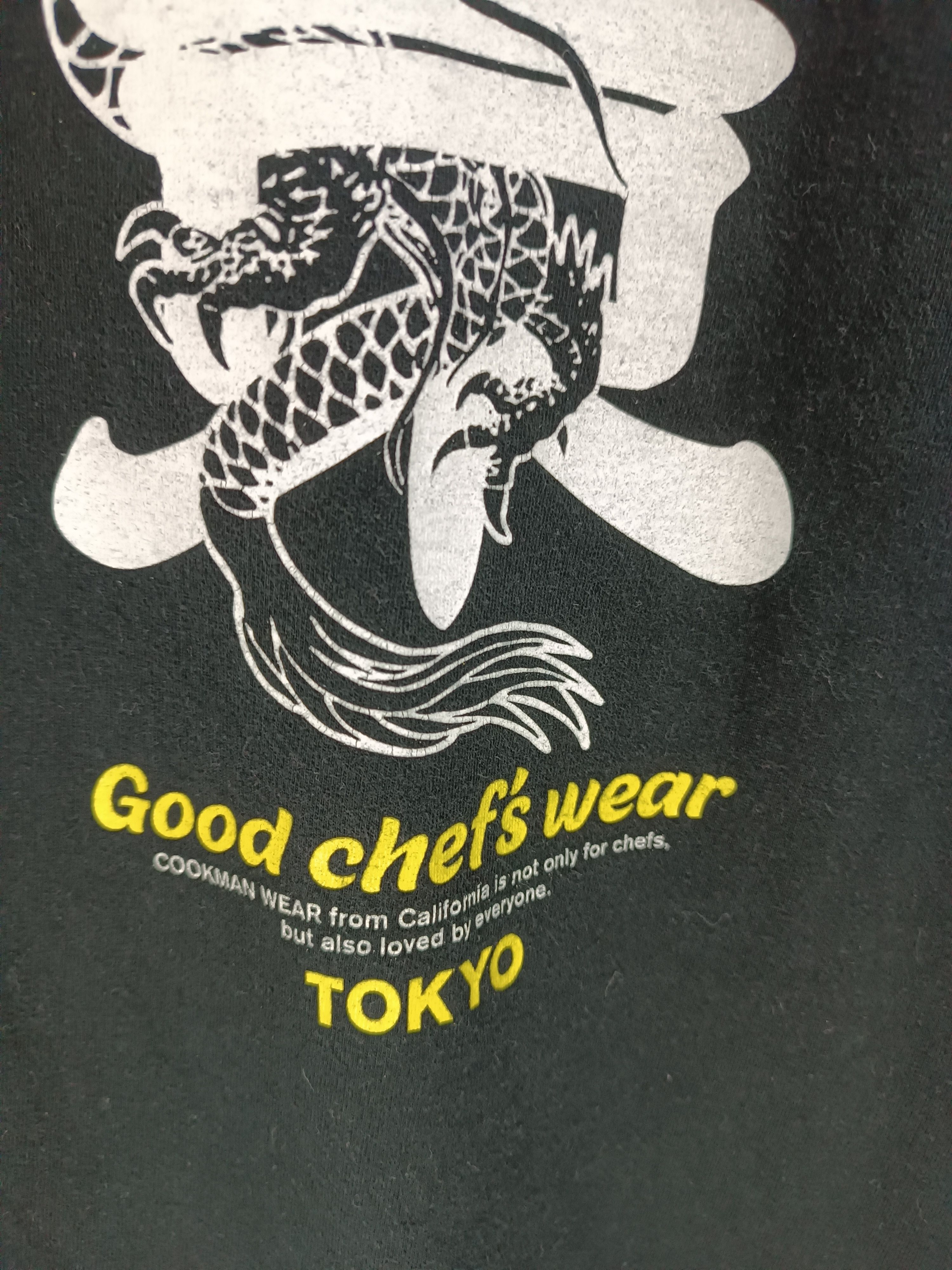Japanese Brand COOKMAN "GOOD CHEF WEAR" ACID SPLATTER TEE Size US L / EU 52-54 / 3 - 15 Thumbnail