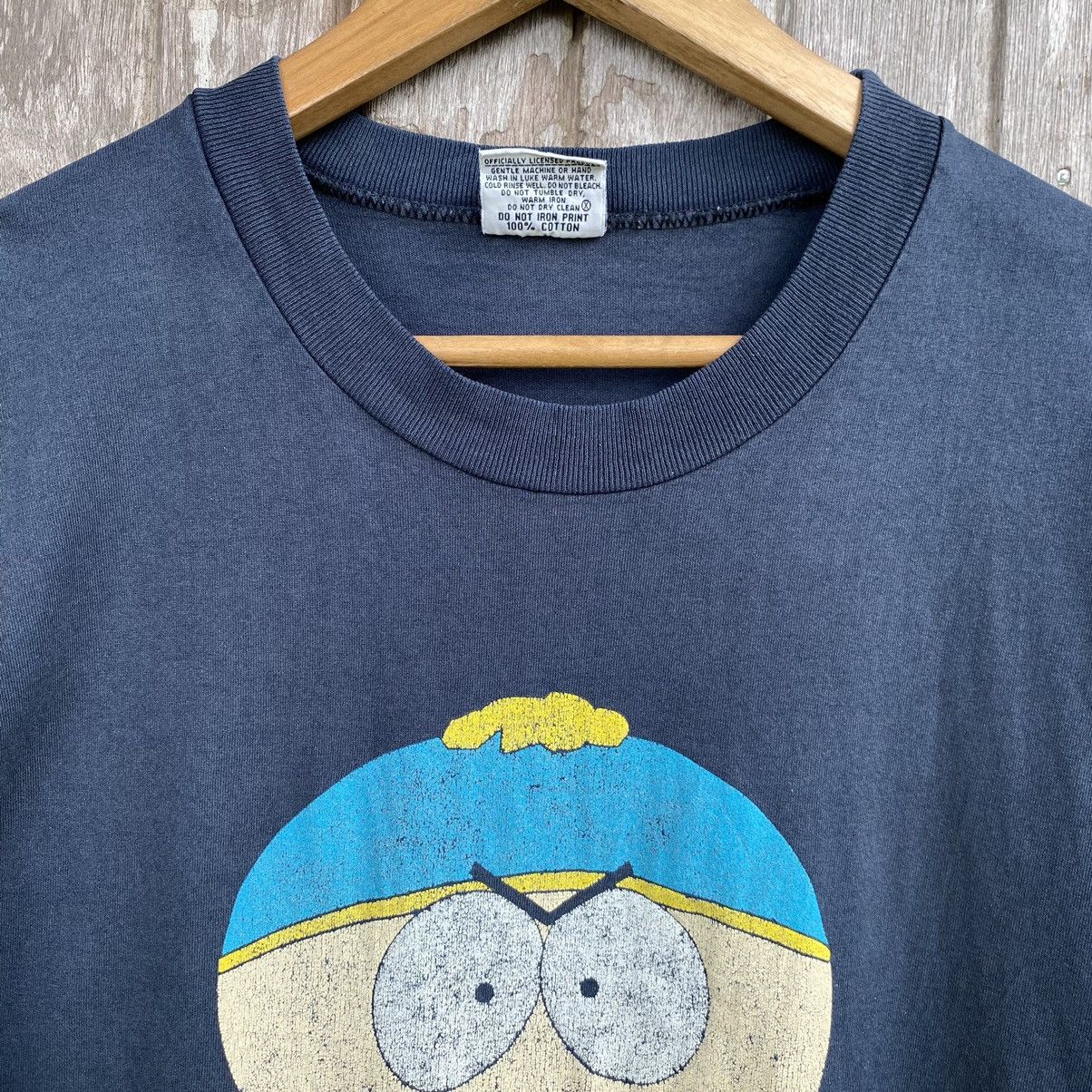 Cartoon Network Thrashed Faded Vintage 90s South Park Cartoon ERD GRUNGE TEE Size US L / EU 52-54 / 3 - 2 Thumbnail
