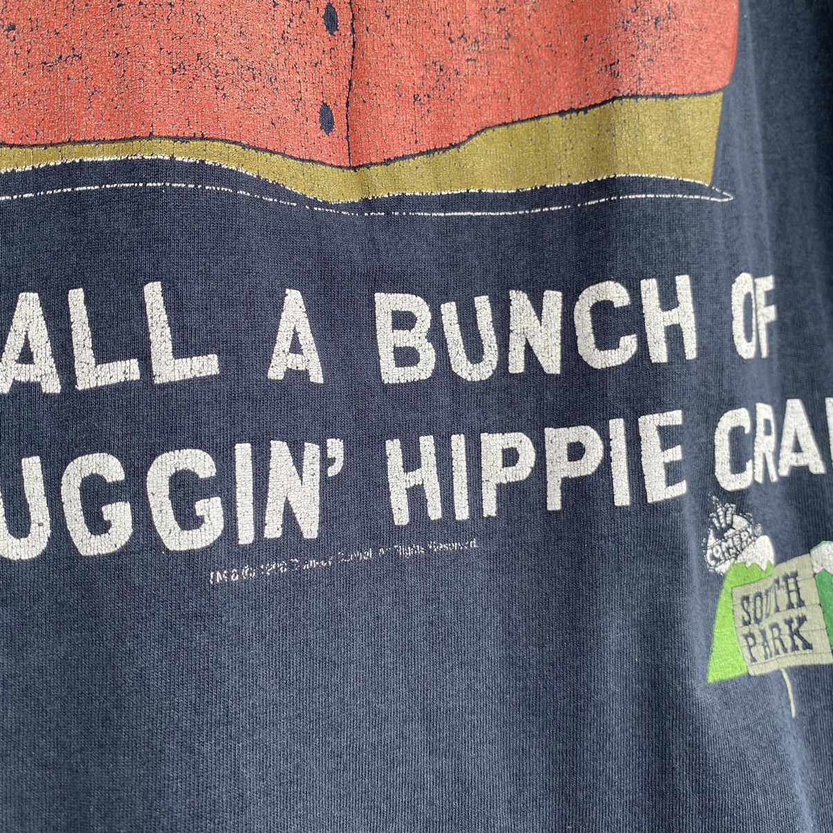 Cartoon Network Thrashed Faded Vintage 90s South Park Cartoon ERD GRUNGE TEE Size US L / EU 52-54 / 3 - 4 Thumbnail