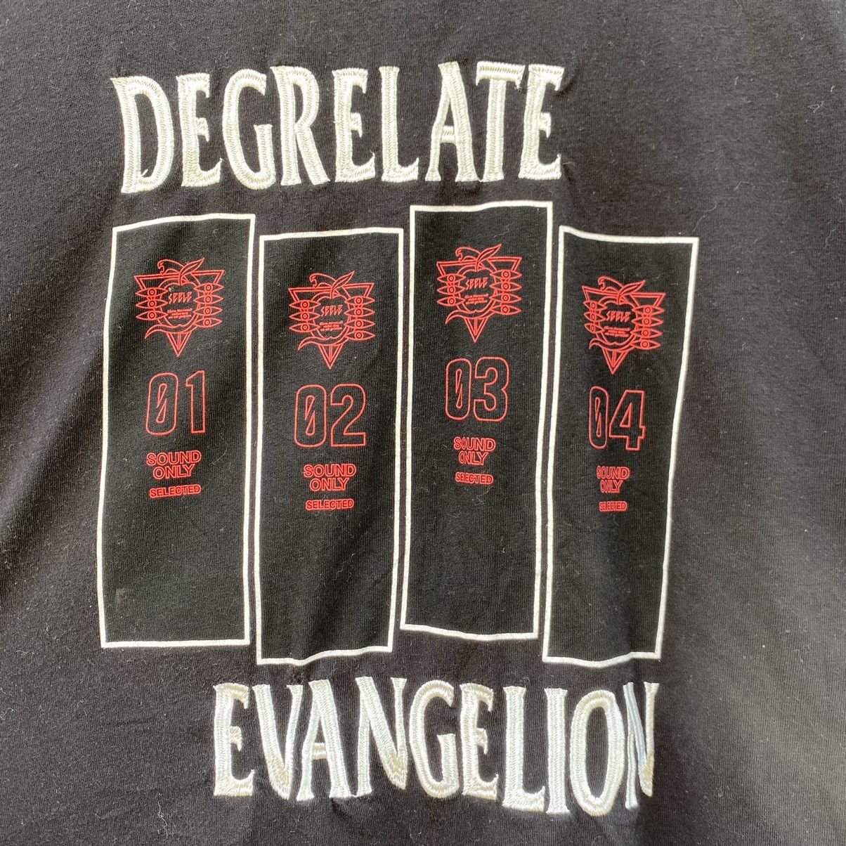 Anime Thrashed Faded Evangelion Neon Genesis Anime ERD GRUNGE TEE Size US XL / EU 56 / 4 - 5 Thumbnail