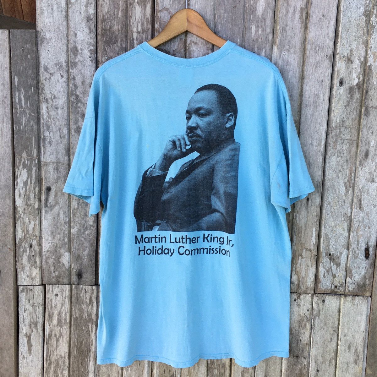 President's Thrashed Faded Vintage Y2K Dr Martin Luther King ERD GRUNGE Size US XL / EU 56 / 4 - 1 Thumbnail