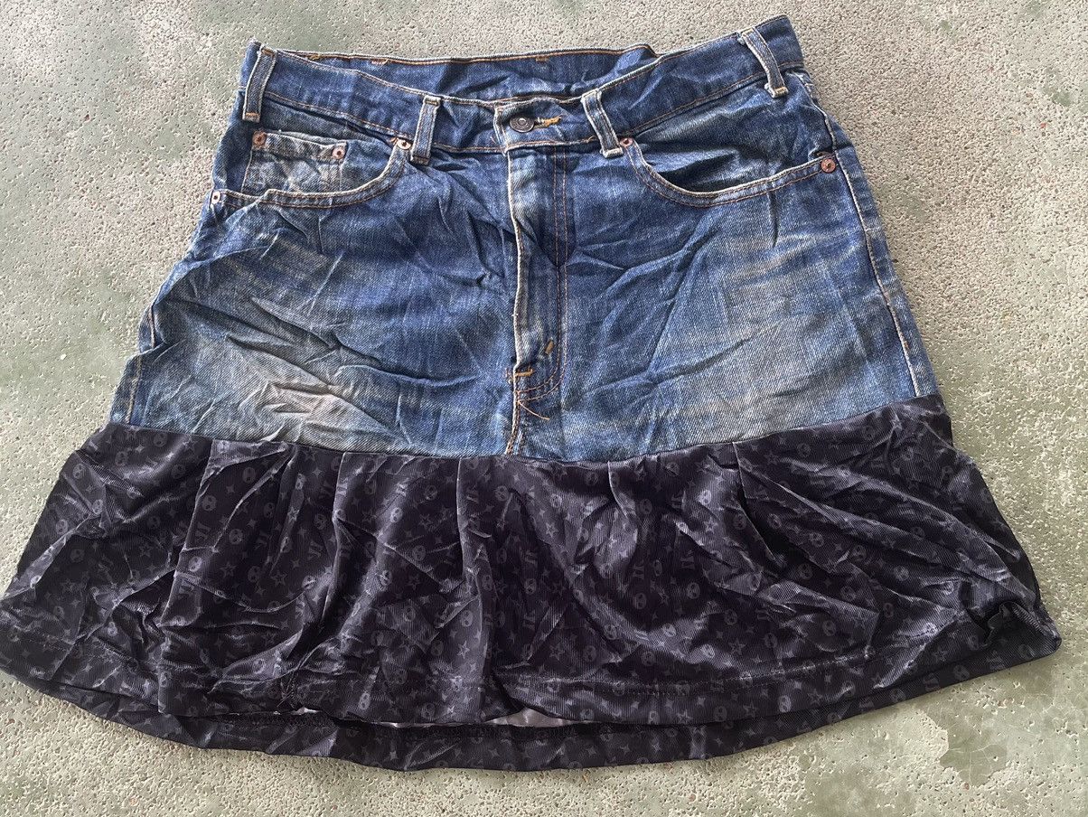 Levi's VINTAGE LEVI'S SKIRT JEANS Size 32" / US 10 / IT 46 - 1 Thumbnail