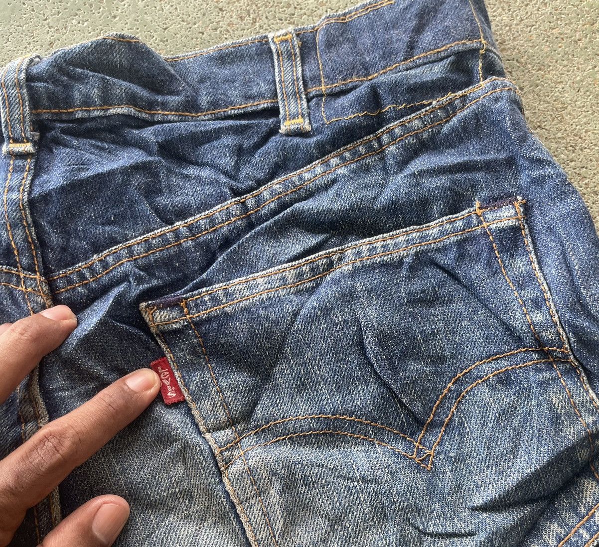 Levi's VINTAGE LEVI'S SKIRT JEANS Size 32" / US 10 / IT 46 - 3 Thumbnail