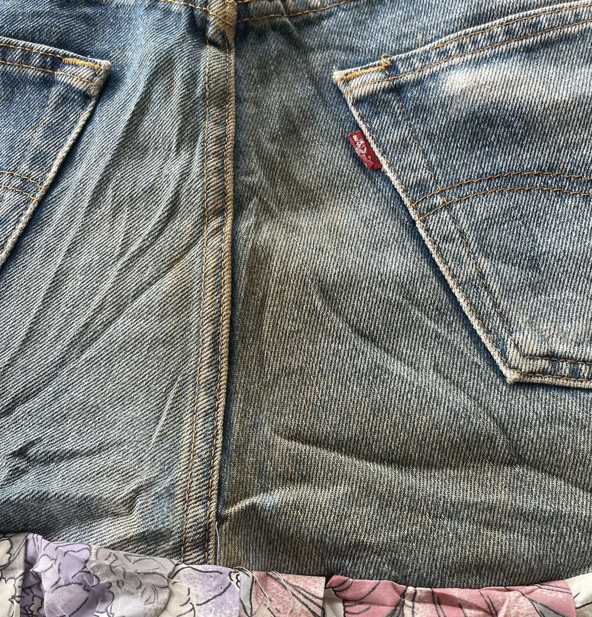 Levi's VINTAGE LEVI'S SKIRT JEANS USA Size 33" - 4 Thumbnail