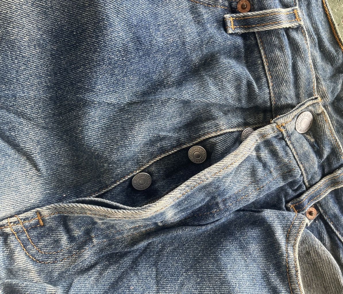 Levi's VINTAGE LEVI'S SKIRT JEANS USA Size 33" - 7 Thumbnail