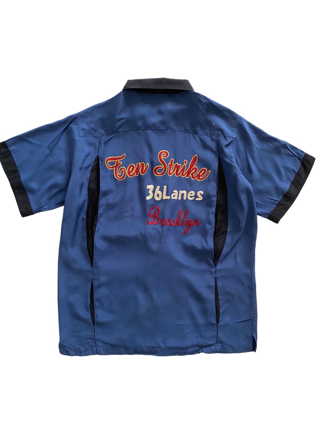 Sports Specialties 💥delete💥Vintage"ten strike 36 lanes" Rare Bowling Shirt Size US L / EU 52-54 / 3 - 3 Thumbnail